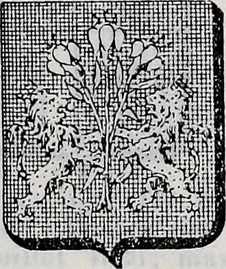 An illustration from Annuare général héraldique, 1903, leaf 734
