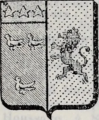 An illustration from Annuare général héraldique, 1903, leaf 740