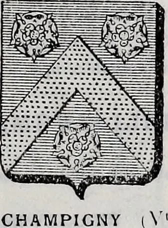 An illustration from Annuare général héraldique, 1903, leaf 746