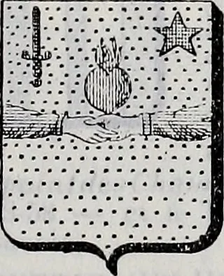 An illustration from Annuare général héraldique, 1903, leaf 750