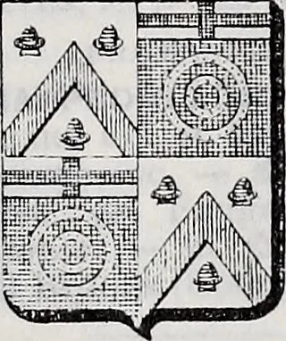 An illustration from Annuare général héraldique, 1903, leaf 754