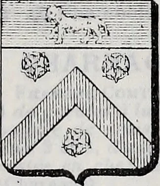 An illustration from Annuare général héraldique, 1903, leaf 760