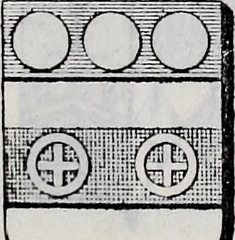 An illustration from Annuare général héraldique, 1903, leaf 764