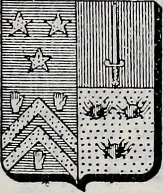 An illustration from Annuare général héraldique, 1903, leaf 810