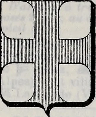An illustration from Annuare général héraldique, 1903, leaf 812