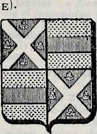 An illustration from Annuare général héraldique, 1903, leaf 826