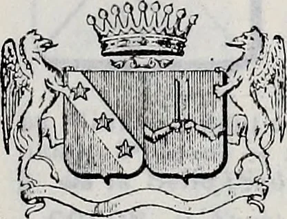 An illustration from Annuare général héraldique, 1903, leaf 826