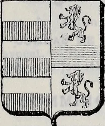 An illustration from Annuare général héraldique, 1903, leaf 830