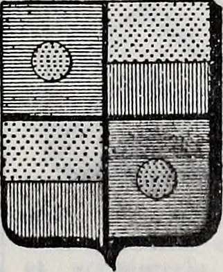 An illustration from Annuare général héraldique, 1903, leaf 840