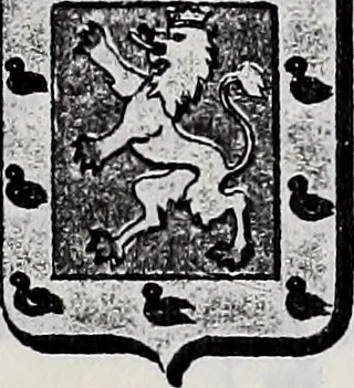 An illustration from Annuare général héraldique, 1903, leaf 852