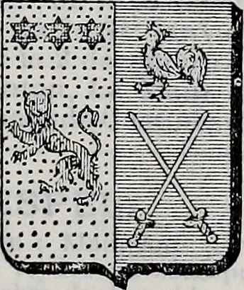 An illustration from Annuare général héraldique, 1903, leaf 858