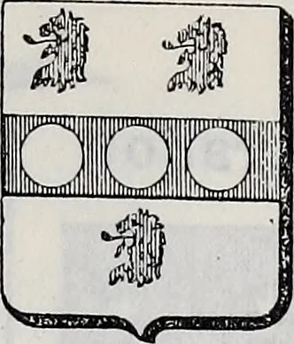 An illustration from Annuare général héraldique, 1903, leaf 860