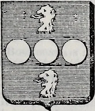 An illustration from Annuare général héraldique, 1903, leaf 860