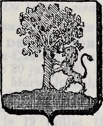 An illustration from Annuare général héraldique, 1903, leaf 870