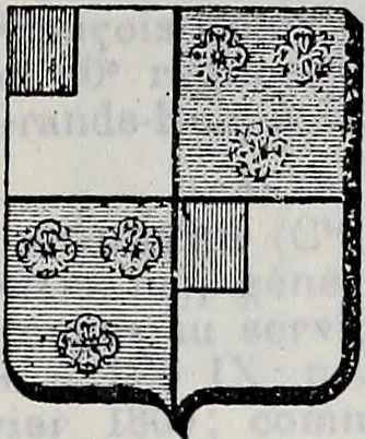 An illustration from Annuare général héraldique, 1903, leaf 872