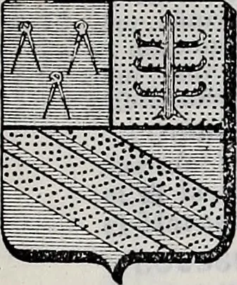 An illustration from Annuare général héraldique, 1903, leaf 878