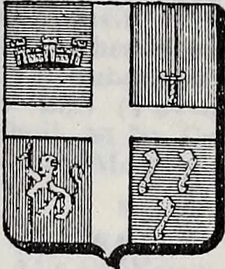 An illustration from Annuare général héraldique, 1903, leaf 880