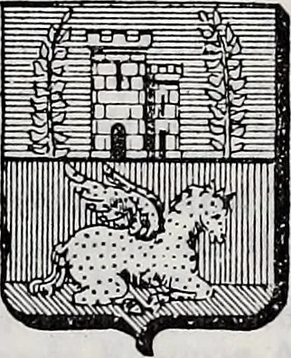 An illustration from Annuare général héraldique, 1903, leaf 884