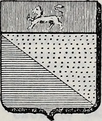 An illustration from Annuare général héraldique, 1903, leaf 884