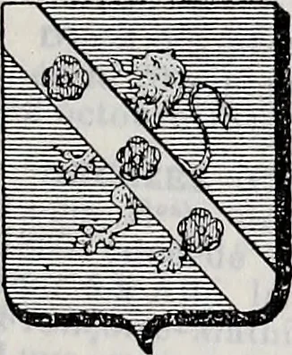 An illustration from Annuare général héraldique, 1903, leaf 910