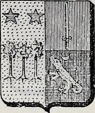 An illustration from Annuare général héraldique, 1903, leaf 916