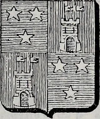 An illustration from Annuare général héraldique, 1903, leaf 936