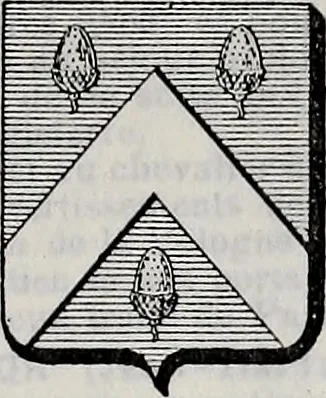 An illustration from Annuare général héraldique, 1903, leaf 960