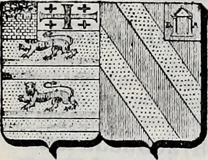 An illustration from Annuare général héraldique, 1903, leaf 966
