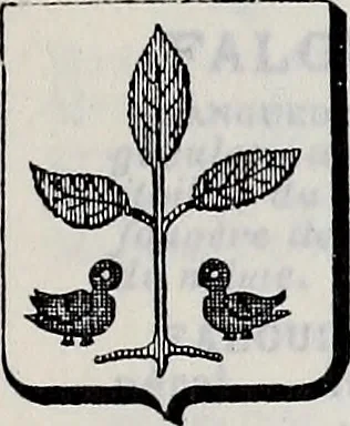 An illustration from Annuare général héraldique, 1903, leaf 990