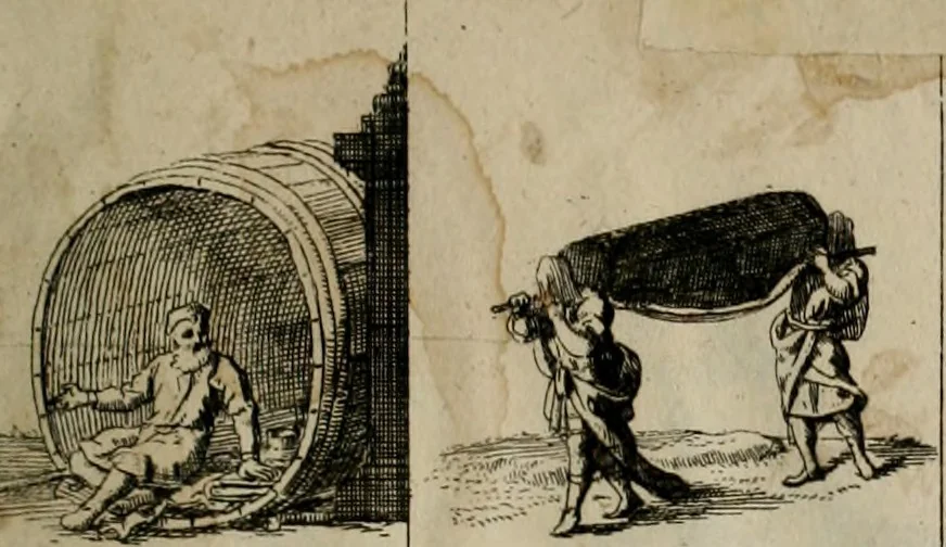 An illustration from Annus symbolicus, emblemmatice, et versu leonino : quemcumq[ue] statum hominum incitans ad animum pie recreandum : humillimè oblatus serenissimo electorali principi Carolo Alberto vtriusq[ue] Bavariae &c. duci. etc. etc. [sic] : accrescenti orbis terrae delicio, 1699, leaf 10