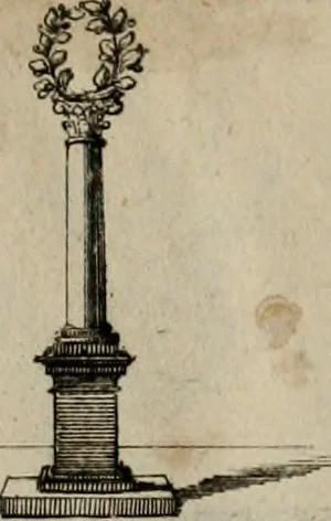 An illustration from Annus symbolicus, emblemmatice, et versu leonino : quemcumq[ue] statum hominum incitans ad animum pie recreandum : humillimè oblatus serenissimo electorali principi Carolo Alberto vtriusq[ue] Bavariae &c. duci. etc. etc. [sic] : accrescenti orbis terrae delicio, 1699, leaf 10