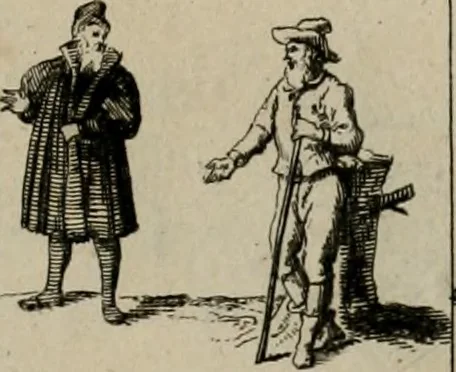 An illustration from Annus symbolicus, emblemmatice, et versu leonino : quemcumq[ue] statum hominum incitans ad animum pie recreandum : humillimè oblatus serenissimo electorali principi Carolo Alberto vtriusq[ue] Bavariae &c. duci. etc. etc. [sic] : accrescenti orbis terrae delicio, 1699, leaf 20