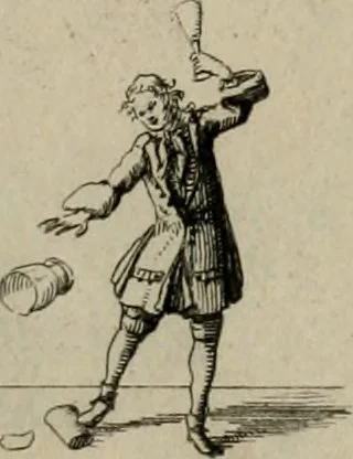 An illustration from Annus symbolicus, emblemmatice, et versu leonino : quemcumq[ue] statum hominum incitans ad animum pie recreandum : humillimè oblatus serenissimo electorali principi Carolo Alberto vtriusq[ue] Bavariae &c. duci. etc. etc. [sic] : accrescenti orbis terrae delicio, 1699, leaf 20