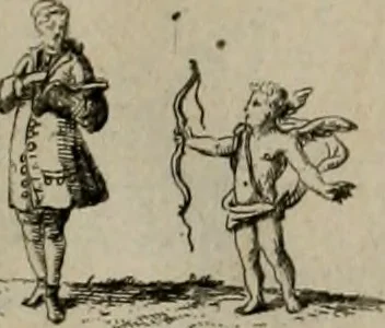An illustration from Annus symbolicus, emblemmatice, et versu leonino : quemcumq[ue] statum hominum incitans ad animum pie recreandum : humillimè oblatus serenissimo electorali principi Carolo Alberto vtriusq[ue] Bavariae &c. duci. etc. etc. [sic] : accrescenti orbis terrae delicio, 1699, leaf 22