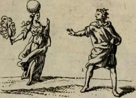 An illustration from Annus symbolicus, emblemmatice, et versu leonino : quemcumq[ue] statum hominum incitans ad animum pie recreandum : humillimè oblatus serenissimo electorali principi Carolo Alberto vtriusq[ue] Bavariae &c. duci. etc. etc. [sic] : accrescenti orbis terrae delicio, 1699, leaf 28