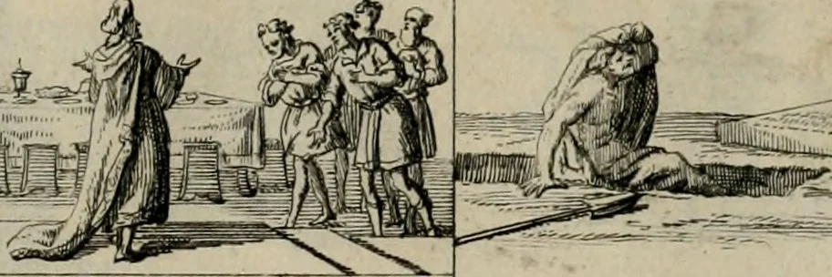 An illustration from Annus symbolicus, emblemmatice, et versu leonino : quemcumq[ue] statum hominum incitans ad animum pie recreandum : humillimè oblatus serenissimo electorali principi Carolo Alberto vtriusq[ue] Bavariae &c. duci. etc. etc. [sic] : accrescenti orbis terrae delicio, 1699, leaf 66