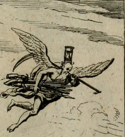 An illustration from Annus symbolicus, emblemmatice, et versu leonino : quemcumq[ue] statum hominum incitans ad animum pie recreandum : humillimè oblatus serenissimo electorali principi Carolo Alberto vtriusq[ue] Bavariae &c. duci. etc. etc. [sic] : accrescenti orbis terrae delicio, 1699, leaf 92