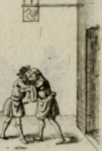 An illustration from Annus symbolicus, emblemmatice, et versu leonino : quemcumq[ue] statum hominum incitans ad animum pie recreandum. Humillimè oblatus serenissimo electorali principi Iosepho Ferdinando vtriusq[ue] Bavariae &c. duci. etc. etc. Accrescenti orbis terrae delicio, 1696, leaf 32