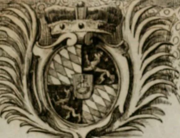 An illustration from Annus symbolicus, emblemmatice, et versu leonino : quemcumq[ue] statum hominum incitans ad animum pie recreandum. Humillimè oblatus serenissimo electorali principi Iosepho Ferdinando vtriusq[ue] Bavariae &c. duci. etc. etc. Accrescenti orbis terrae delicio, 1696, leaf 4
