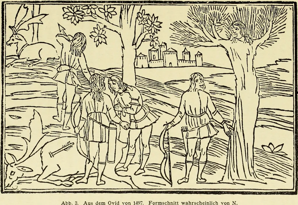 An illustration from Der anonyme Meister des Poliphilo; eine Studie zur italienischen Buchillustration und zur Antike in der Kunst des Quattrocento, 1904, leaf 19