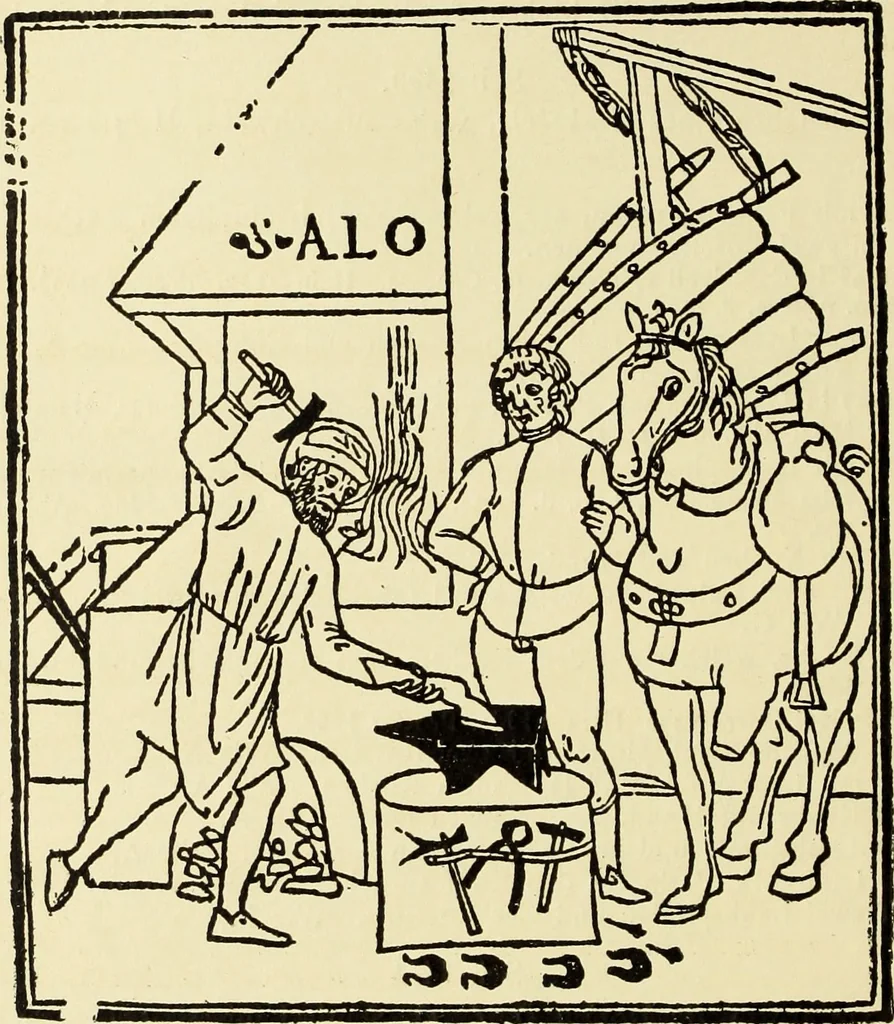 An illustration from Der anonyme Meister des Poliphilo; eine Studie zur italienischen Buchillustration und zur Antike in der Kunst des Quattrocento, 1904, leaf 29