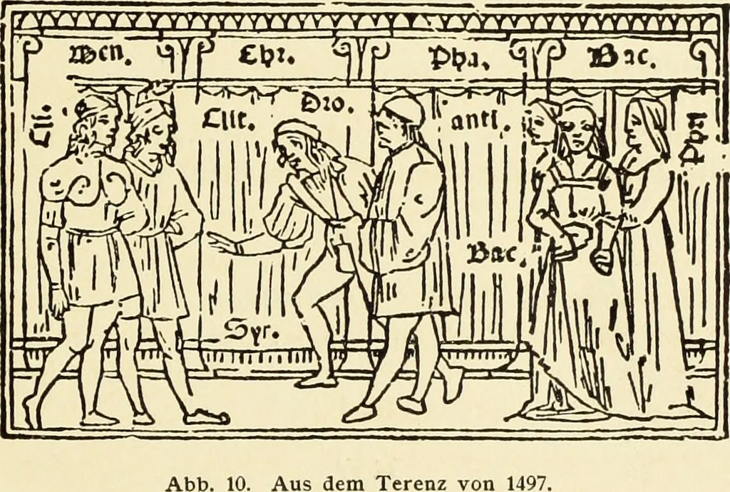 An illustration from Der anonyme Meister des Poliphilo; eine Studie zur italienischen Buchillustration und zur Antike in der Kunst des Quattrocento, 1904, leaf 38