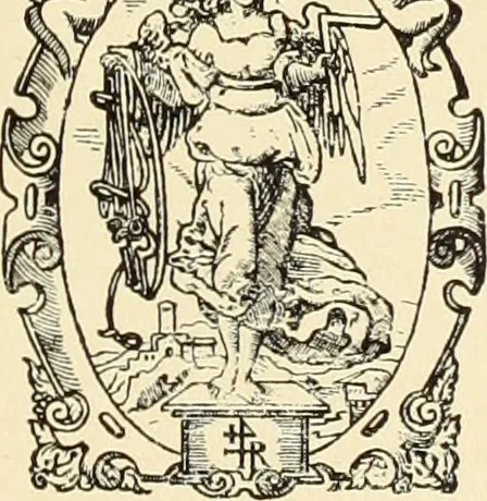 An illustration from Der anonyme Meister des Poliphilo; eine Studie zur italienischen Buchillustration und zur Antike in der Kunst des Quattrocento, 1904, leaf 4