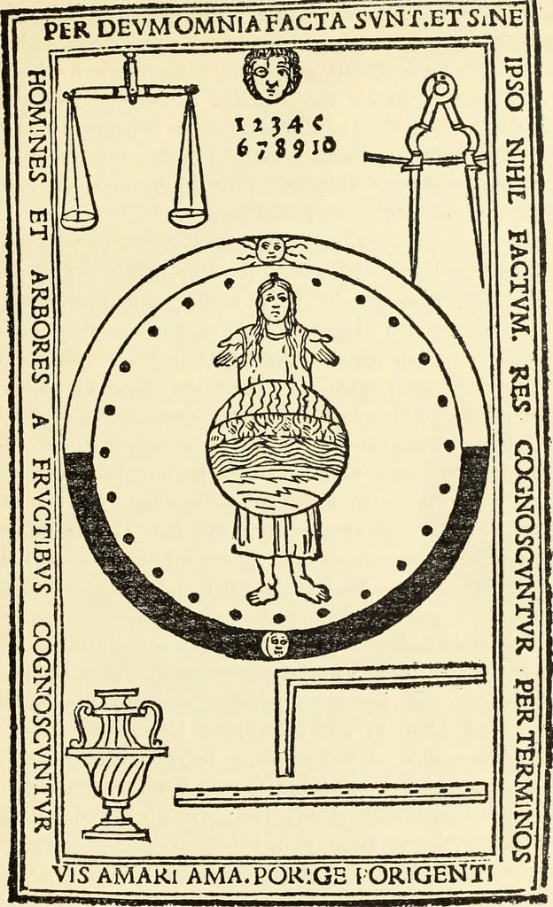 An illustration from Der anonyme Meister des Poliphilo; eine Studie zur italienischen Buchillustration und zur Antike in der Kunst des Quattrocento, 1904, leaf 54