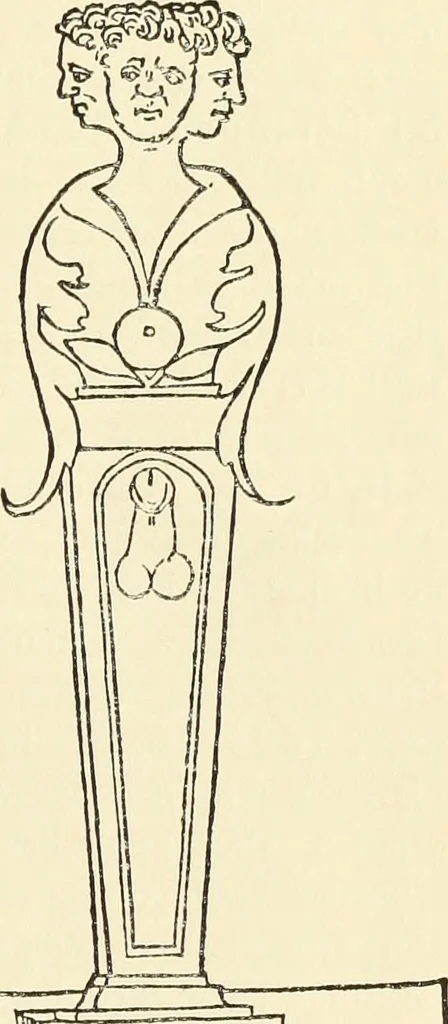 An illustration from Der anonyme Meister des Poliphilo; eine Studie zur italienischen Buchillustration und zur Antike in der Kunst des Quattrocento, 1904, leaf 70