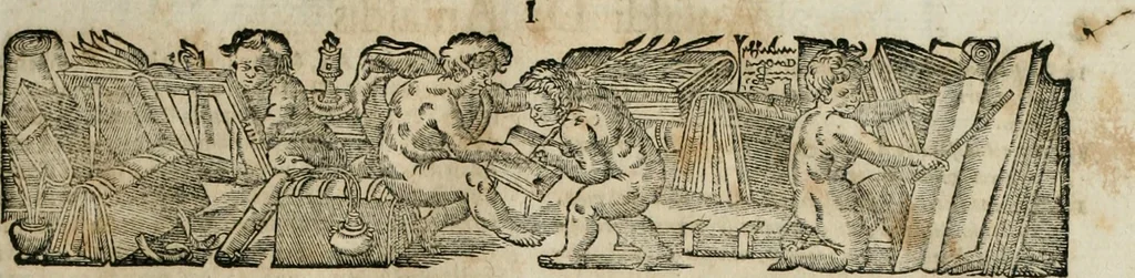 An illustration from Ansaldi de Ansaldis ... Discursus legales, de commercio, et mercatura: in quibus vniversa fere commercii, et mercatvrae materia resolutivè continetur. Cum indice argvmentorvm, cavsarvm, materiarvm, & rerum opulentissimo, 1698, leaf 24