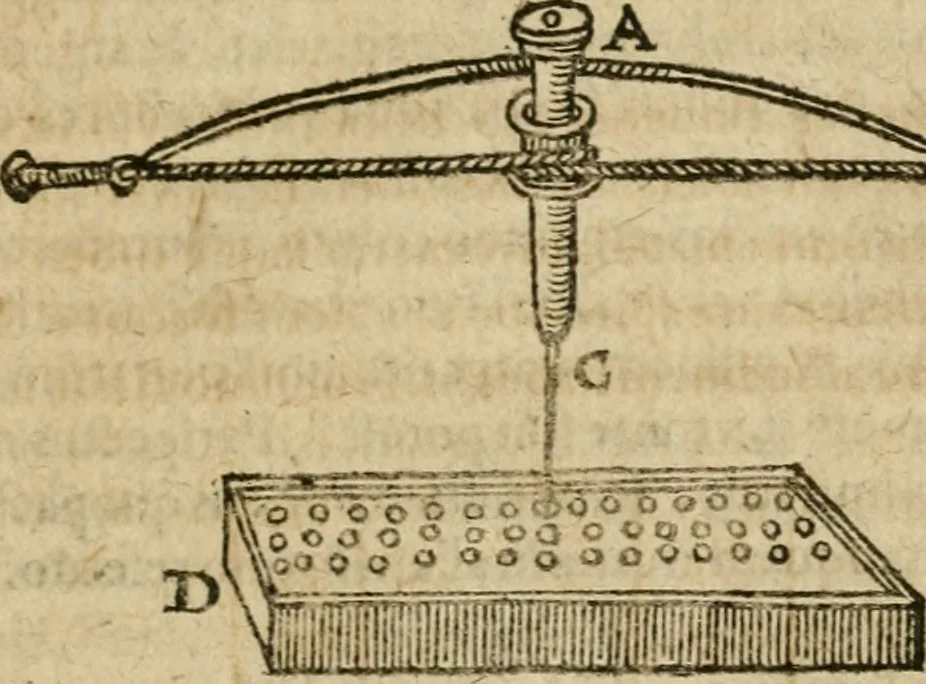 An illustration from Anselmi Boetii de Boodt ... Gemmarvm et lapidvm historia : qua non solum ortus, natura, vis & precium, sed etiam modus quo ex iis olea, salia, tincturae, essentiae, arcana & magisteria arte chymica confici possint, ostenditur : opvs principibvs, medicis, chymicis, physicis, ac liberalioribus ingeniis vtilissimum : cum variis figuris, indiceq. duplici & copioso, 1609, leaf 112