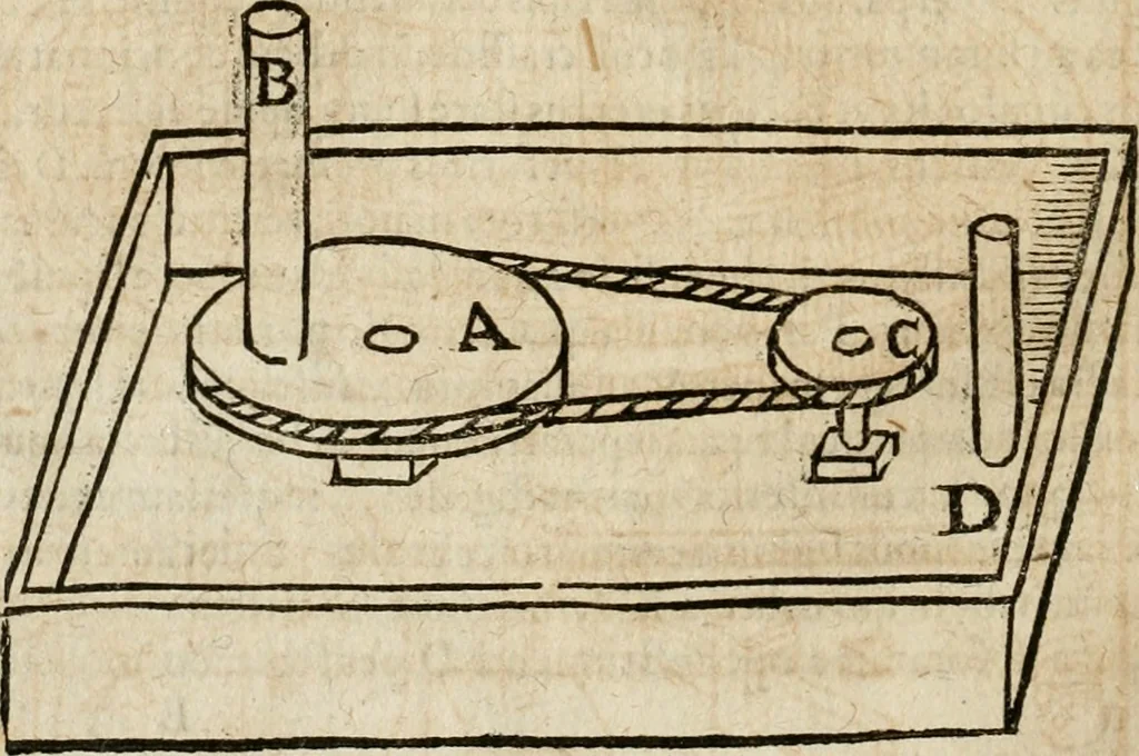 An illustration from Anselmi Boetii de Boodt ... Gemmarvm et lapidvm historia : qua non solum ortus, natura, vis & precium, sed etiam modus quo ex iis olea, salia, tincturae, essentiae, arcana & magisteria arte chymica confici possint, ostenditur : opvs principibvs, medicis, chymicis, physicis, ac liberalioribus ingeniis vtilissimum : cum variis figuris, indiceq. duplici & copioso, 1609, leaf 59