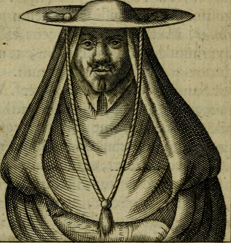 An illustration from Anselmus Solerius cemeliensis De pileo : caeterisque capitis tegminibus tam sacris, quàm profanis, 1672, leaf 290