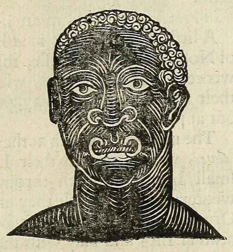 An illustration from Anthropometamorphosis: man transform'd: or, The artificiall changling, historically presented, in the mad and cruel gallantry, foolish bravery, ridiculous beauty, filthy finenesse, and loathsome loveliness of most nations, fashioning and altering their bodies from the mould intended by nature; with figures of those transformations. To which artificial and affected deformations are added, all the native and national monstrosities that have appeared to disfigure the humane fabrick. With a vindication of the regular beauty and honesty of nature, 1653, leaf 237